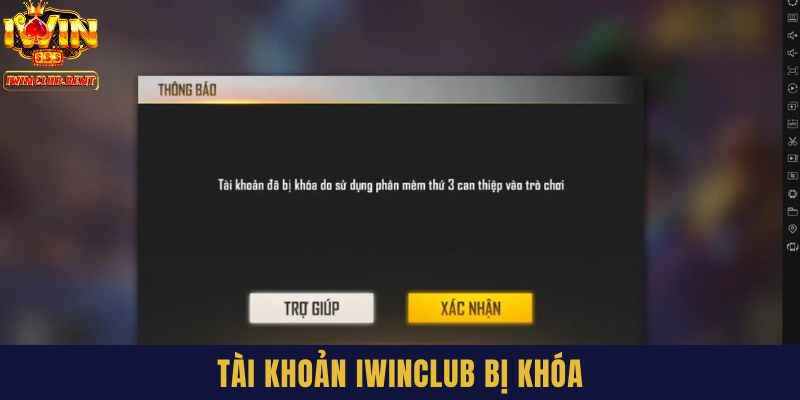 Muốn xóa do tài khoản bị khóa vì vi phạm